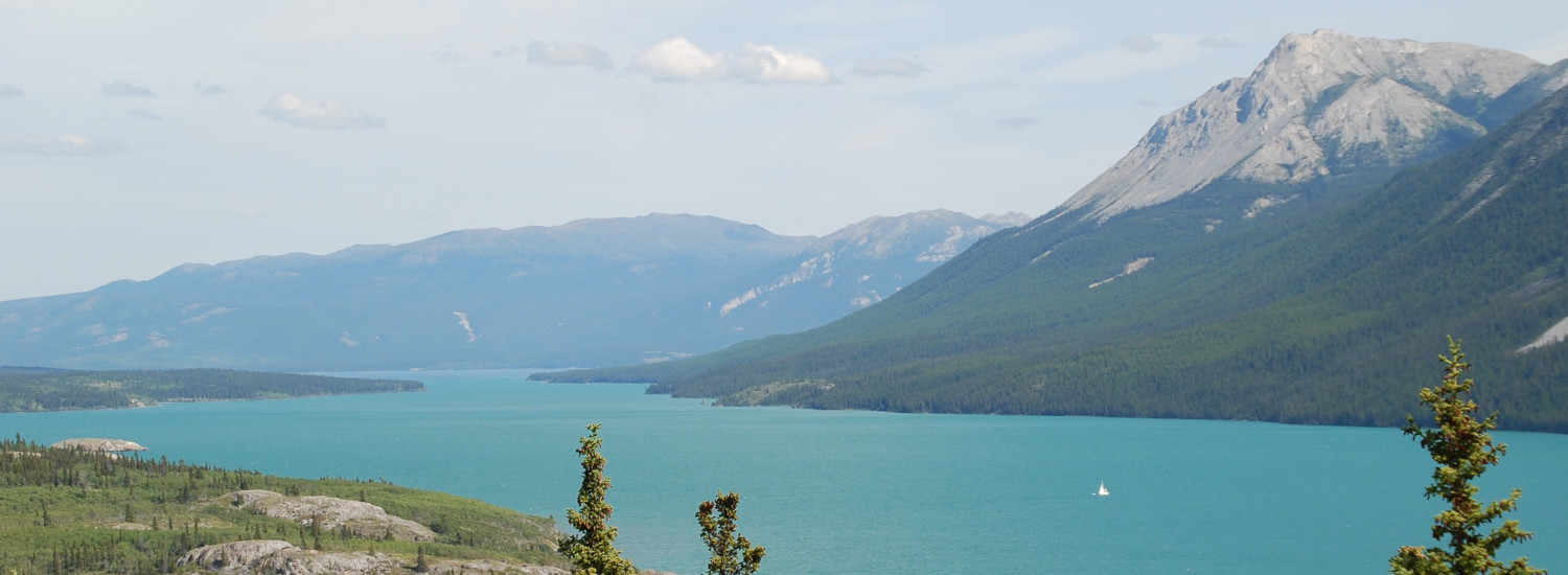 Bove lake in the Yukon